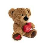Heart Teddy Brown Large +$65.00